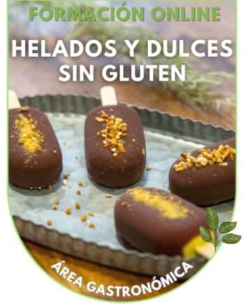 Curso de helados y dulces sin gluten
